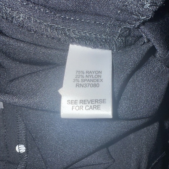 Beulah Wide Leg Black and Gray Jogger Jeans Small - Picture 7 of 10